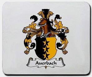 Auerbach coat of arms mouse pad