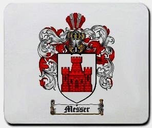 Messer coat of arms mouse pad