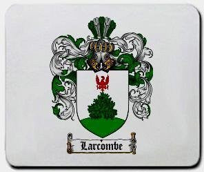 Larcombe coat of arms mouse pad