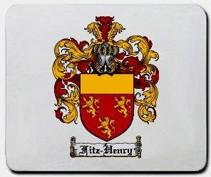 Fitz-henry coat of arms mouse pad