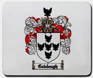 Colclough coat of arms mouse pad