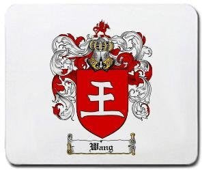 Wang coat of arms mouse pad