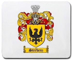 Sterbenz coat of arms mouse pad