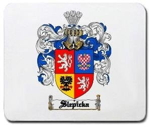 Slepicka coat of arms mouse pad