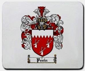 Penin coat of arms mouse pad