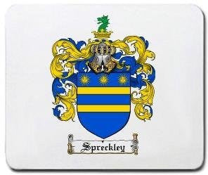 Spreckley coat of arms mouse pad