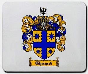 Gherardi coat of arms mouse pad