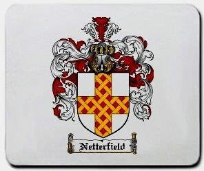 Netterfield coat of arms mouse pad