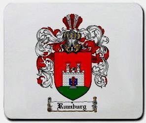 Rumburg coat of arms mouse pad