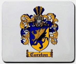 Cureton coat of arms mouse pad