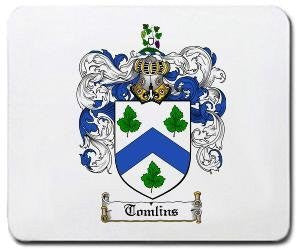 Tomlins coat of arms mouse pad