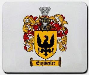Enzweiler coat of arms mouse pad