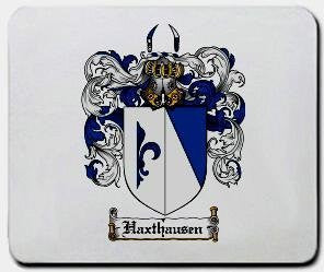 Haxthausen coat of arms mouse pad