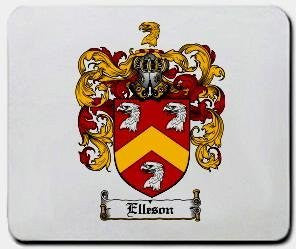 Elleson coat of arms mouse pad