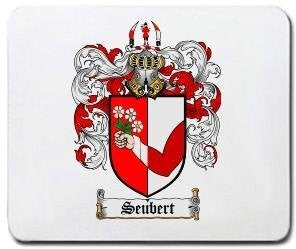 Seubert coat of arms mouse pad