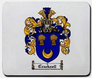 Cracknell coat of arms mouse pad