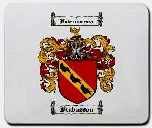 Brabasson coat of arms mouse pad