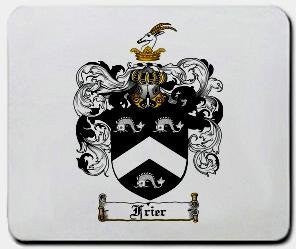 Frier coat of arms mouse pad