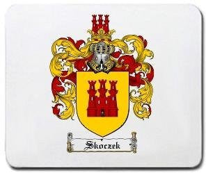 Skoczek coat of arms mouse pad