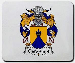 Claramunt coat of arms mouse pad