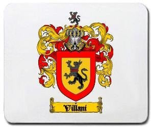 Villani coat of arms mouse pad