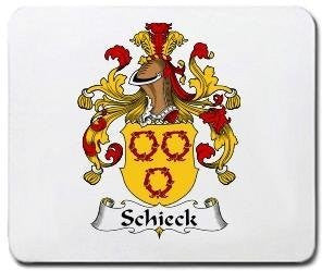 Schieck coat of arms mouse pad