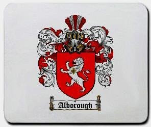 Alborough coat of arms mouse pad