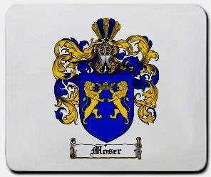 Moser coat of arms mouse pad