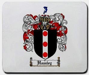 Hamley coat of arms mouse pad
