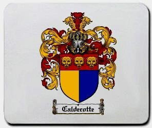 Caldecotte coat of arms mouse pad