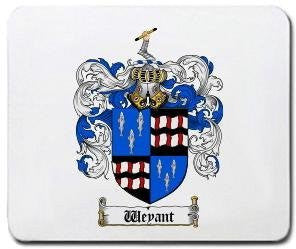 Weyant coat of arms mouse pad