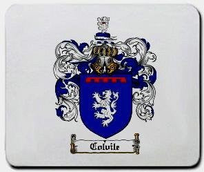 Colvile coat of arms mouse pad