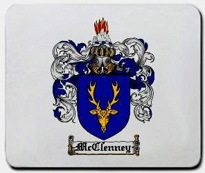 Mcclenney coat of arms mouse pad