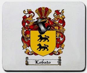 Lobato coat of arms mouse pad