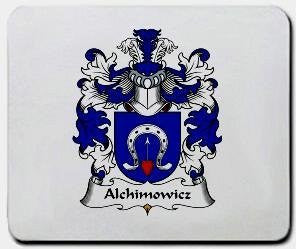 Alchimowicz coat of arms mouse pad