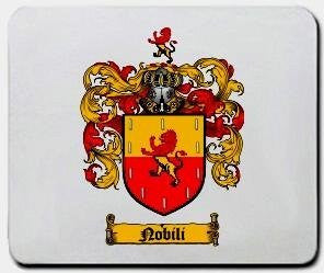 Nobili coat of arms mouse pad