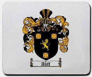 Aliff coat of arms mouse pad