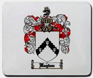Hayton coat of arms mouse pad