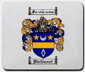 Blaikwood coat of arms mouse pad