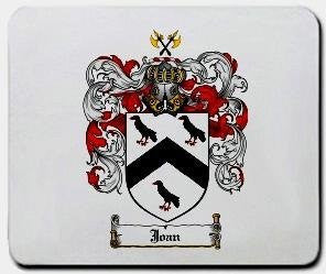 Joan coat of arms mouse pad