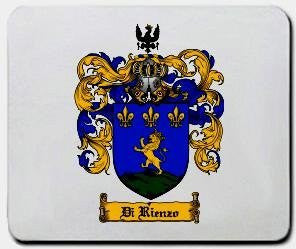Di-rienzo coat of arms mouse pad