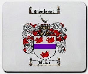 Habel coat of arms mouse pad