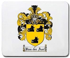 Van-der-aar coat of arms mouse pad