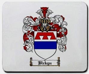Birkyn coat of arms mouse pad