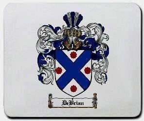 Debrian coat of arms mouse pad