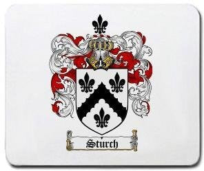 Sturch coat of arms mouse pad