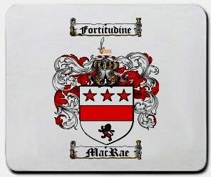 Macrae coat of arms mouse pad