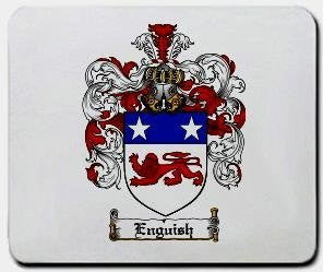 Enguish coat of arms mouse pad