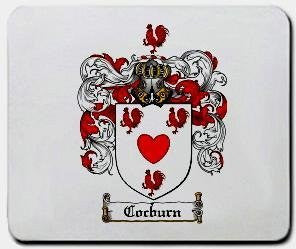 Cocburn coat of arms mouse pad