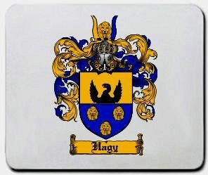 Hagy coat of arms mouse pad